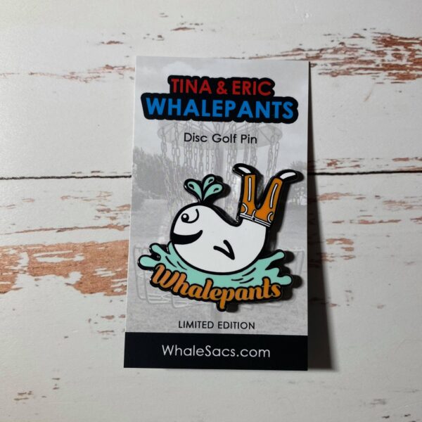 Whalepants Disc Golf Pin
